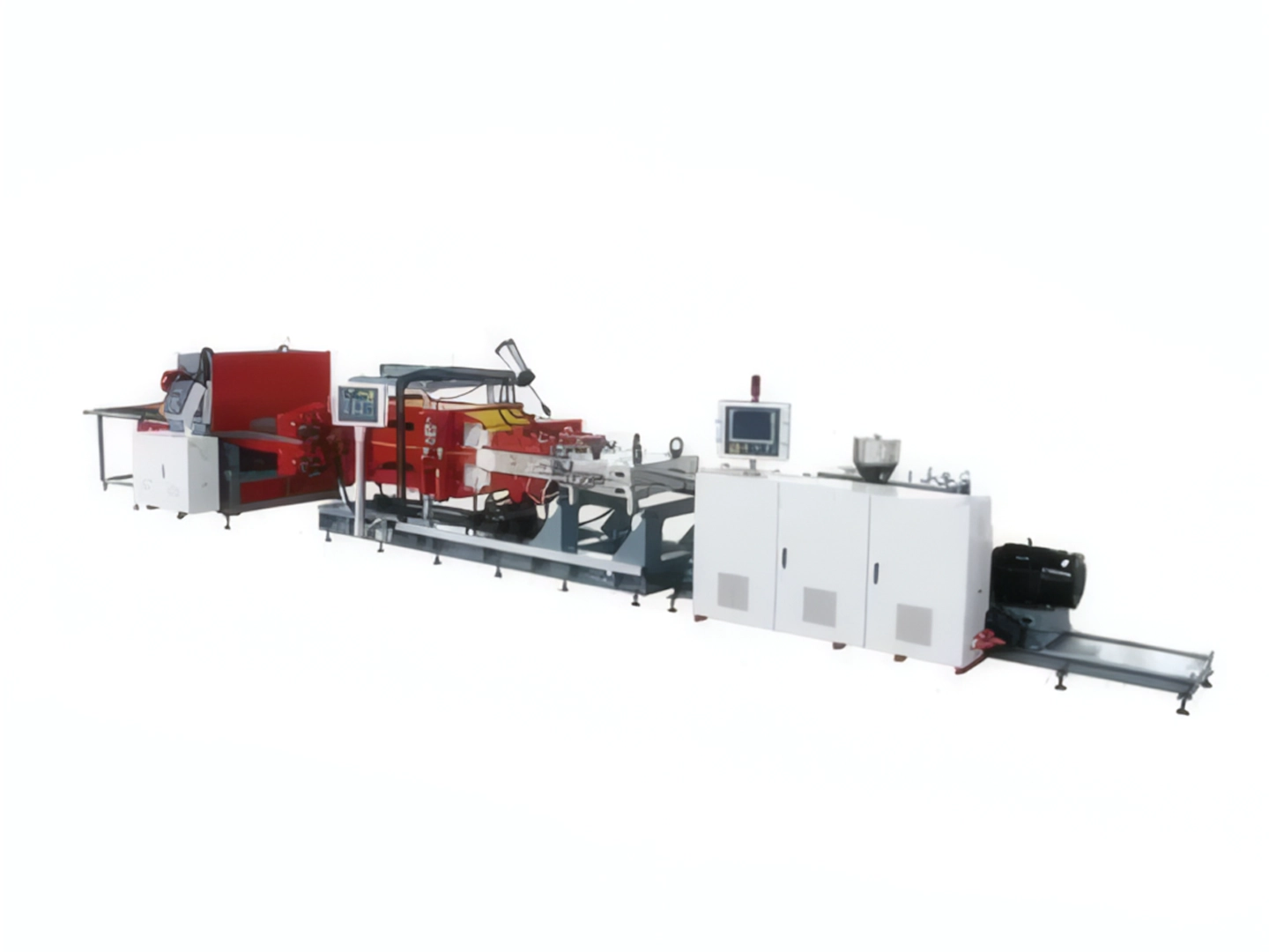 Peek/ Pps/ Psu/petp/ Hdpe/ Pp/ Abs/ Pa inženirska linija za iztiskanje plastike